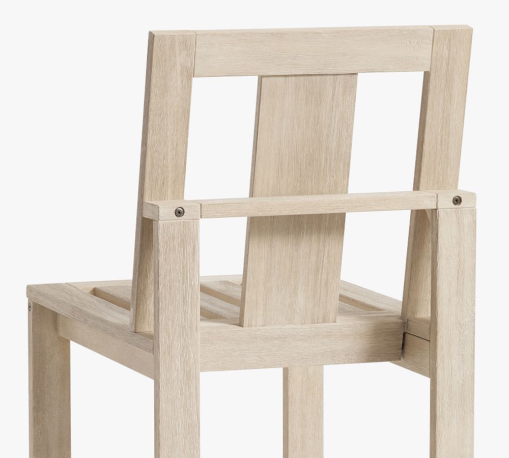 Indio FSC® Eucalyptus Patio Barstool Pottery Barn