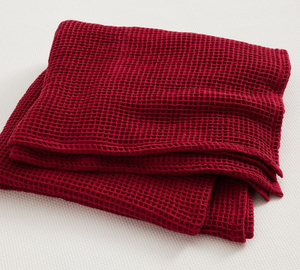 Waffle Weave Blanket Pottery Barn