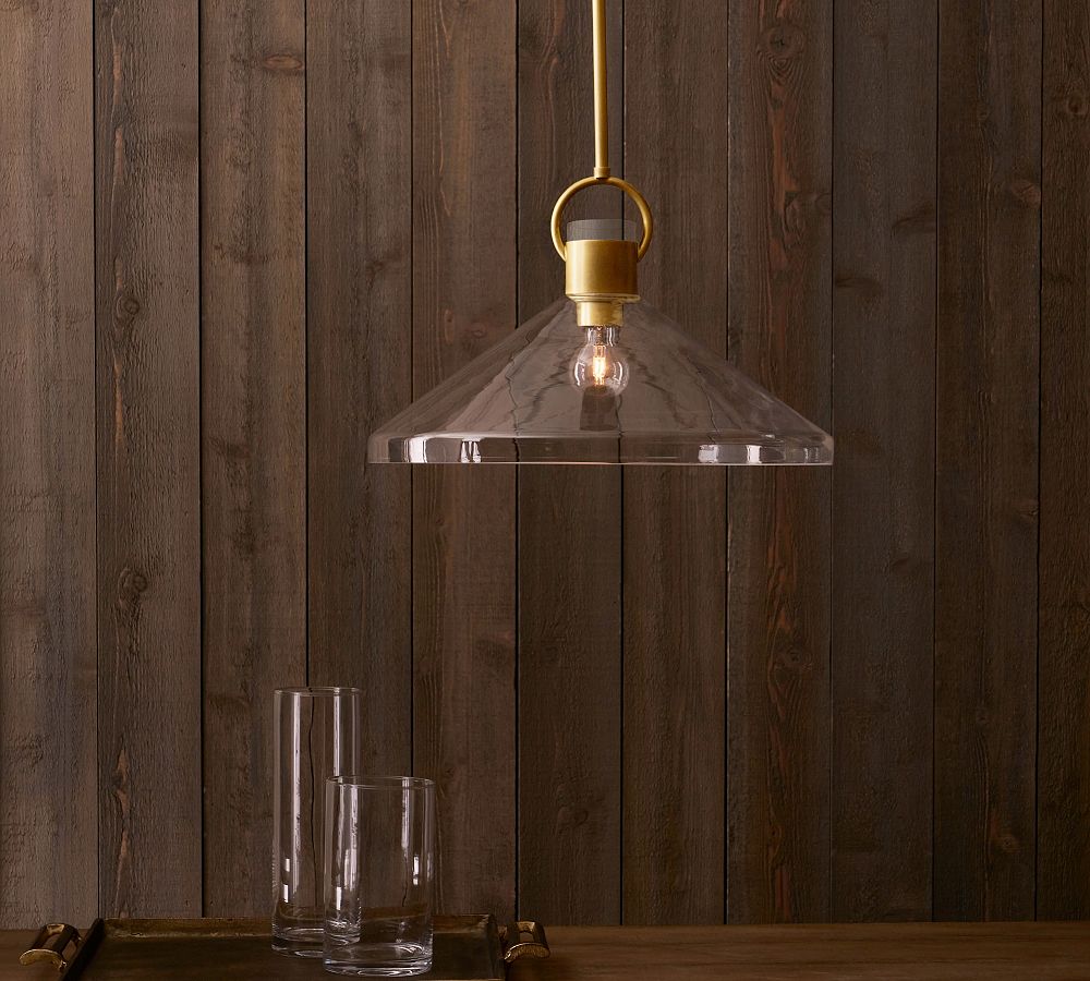 Beacon Recycled Glass Pendant Pottery Barn
