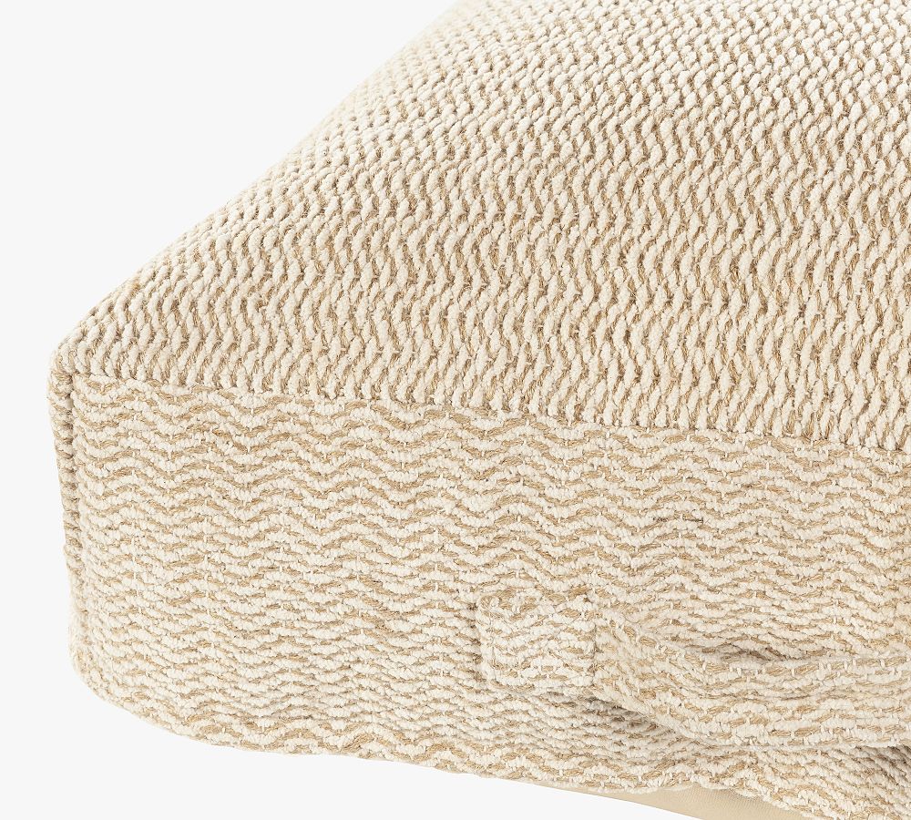 Darby Handwoven Floor Cushion Pottery Barn