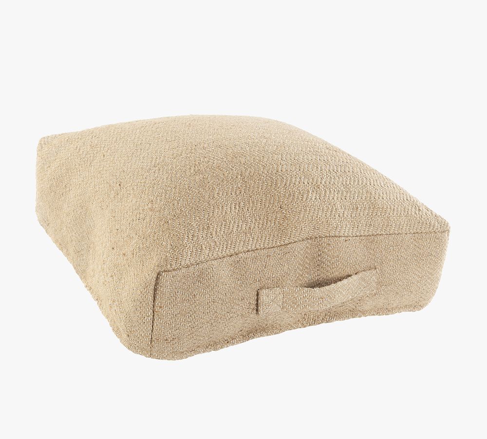 Darby Handwoven Floor Cushion Pottery Barn