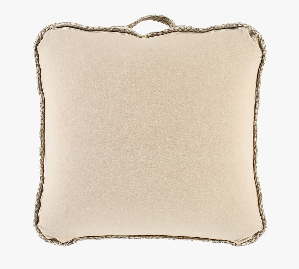 Darby Handwoven Floor Cushion Pottery Barn