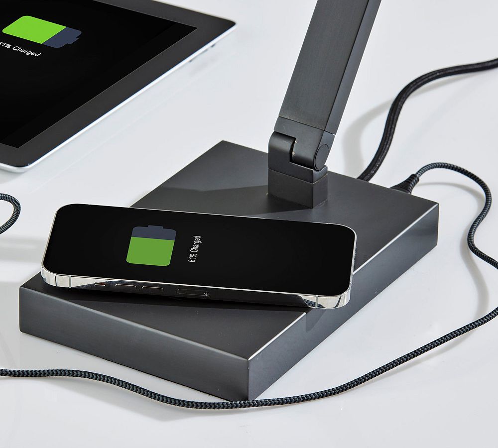 Noble Charge LED Task Lamp Pottery Barn