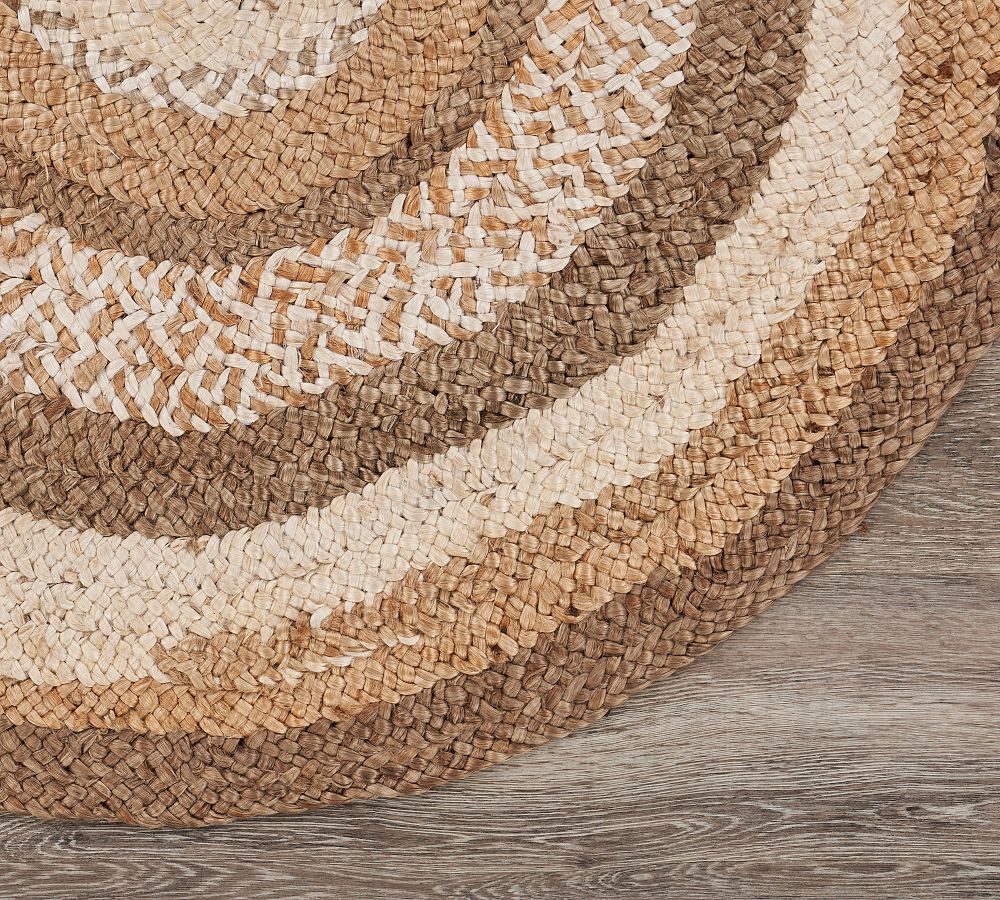 Graves Jute Round Rug Pottery Barn