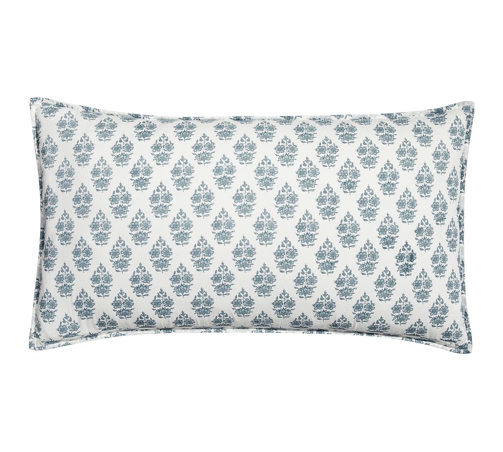 Sloan Voile Reversible Quilted Sham Pottery Barn