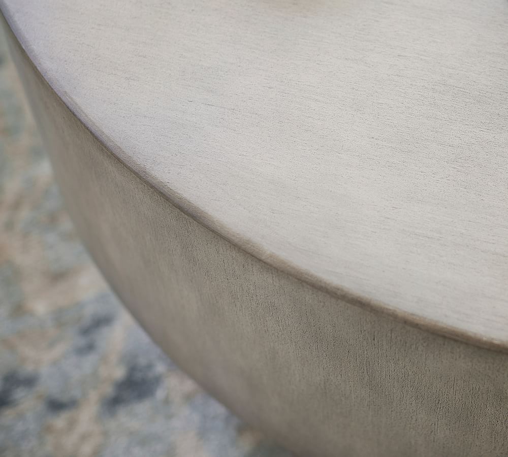 Byron Round Coffee Table Pottery Barn