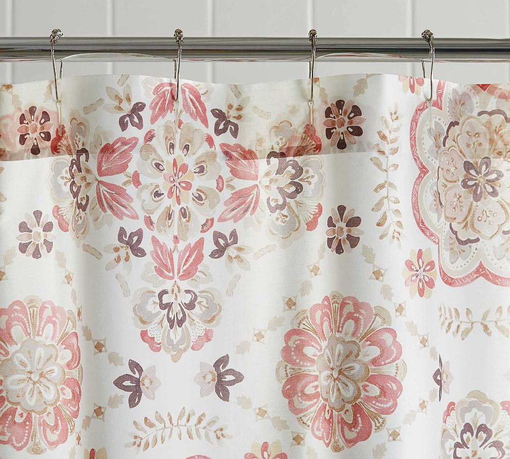 Lila Shower Curtain Pottery Barn