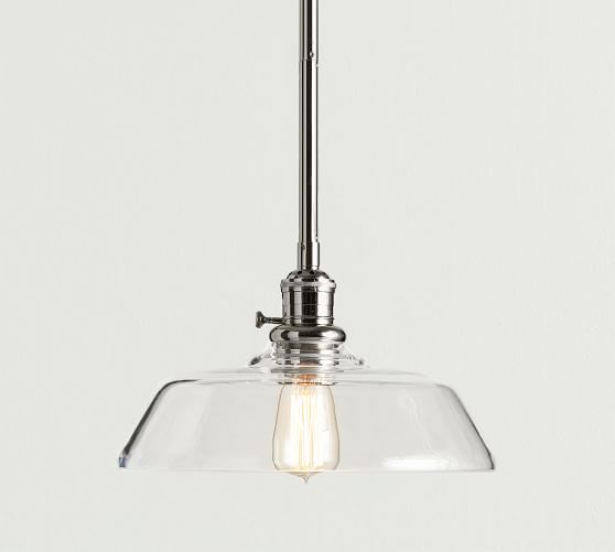 Glass Shade Pendant Lighting Pottery Barn