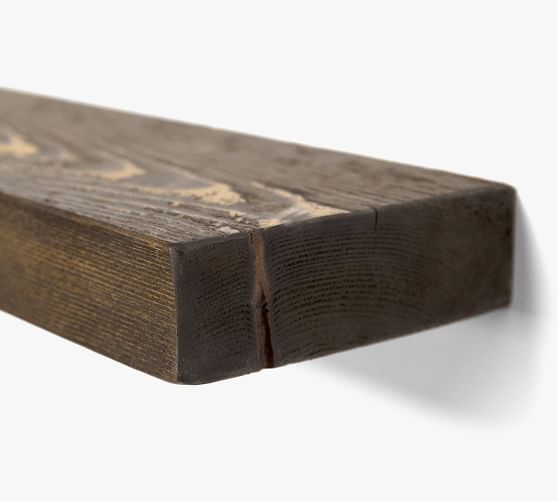 Timber Floating Shelf Pottery Barn