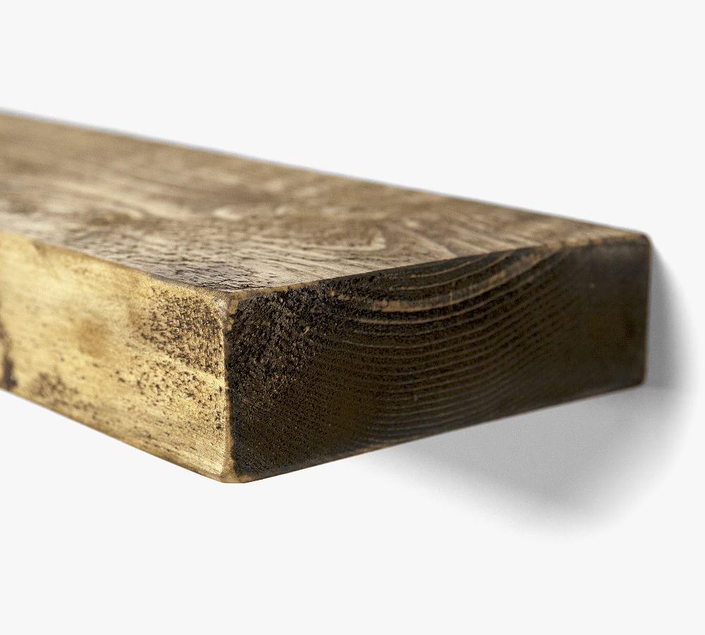 Timber Floating Shelf Pottery Barn