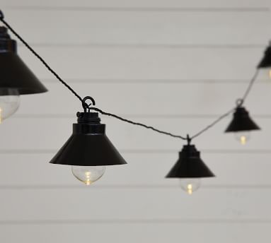Outdoor Modern Farmhouse String Lights - 20ft | Pottery Barn
