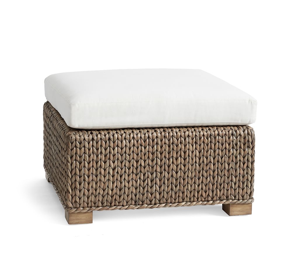 Seagrass Sectional Ottoman Pottery Barn
