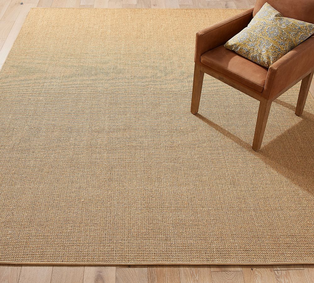 Custom Boucle Sisal Rug Swatch | Pottery Barn