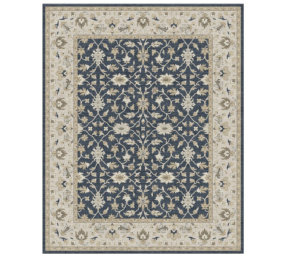 Malika PersianStyle HandTufted Wool Rug Pottery Barn