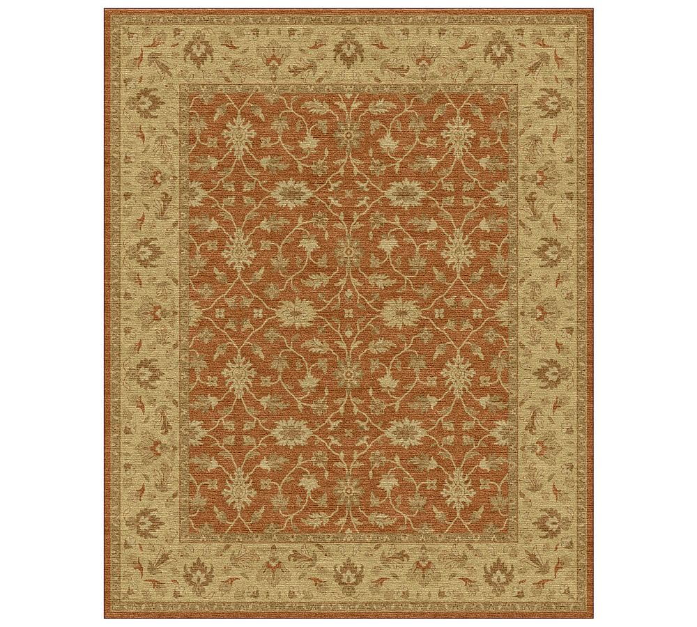 Malika PersianStyle HandTufted Wool Rug Pottery Barn