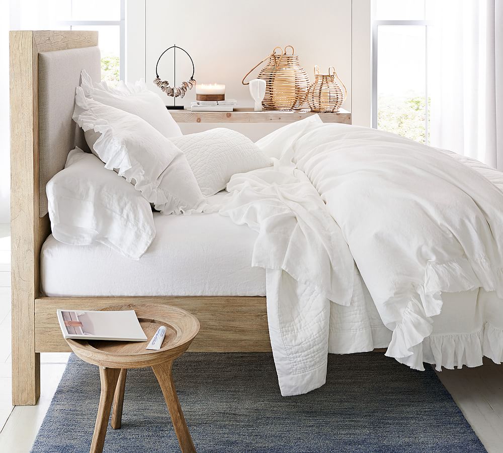 Linwood Bed | Wooden Beds | Pottery Barn