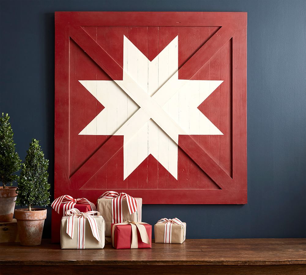 Barn Door Star Wall Art Pottery Barn