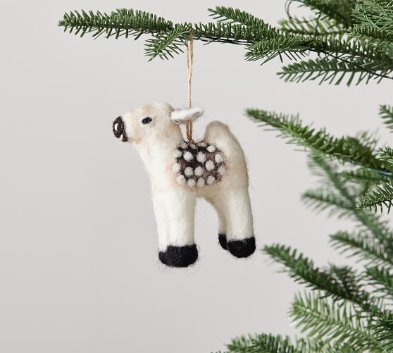 Felt Forest Animal Ornaments | Pottery Barn