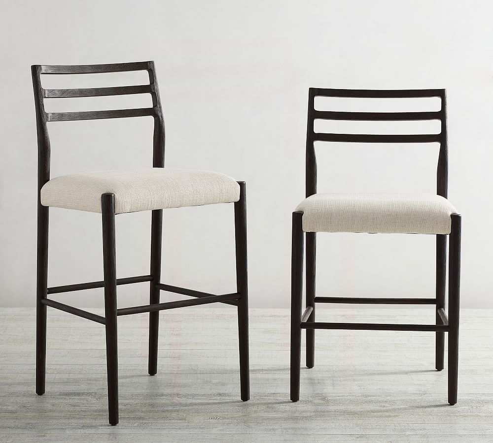 Quincy Basketweave Bar & Counter Stool Pottery Barn