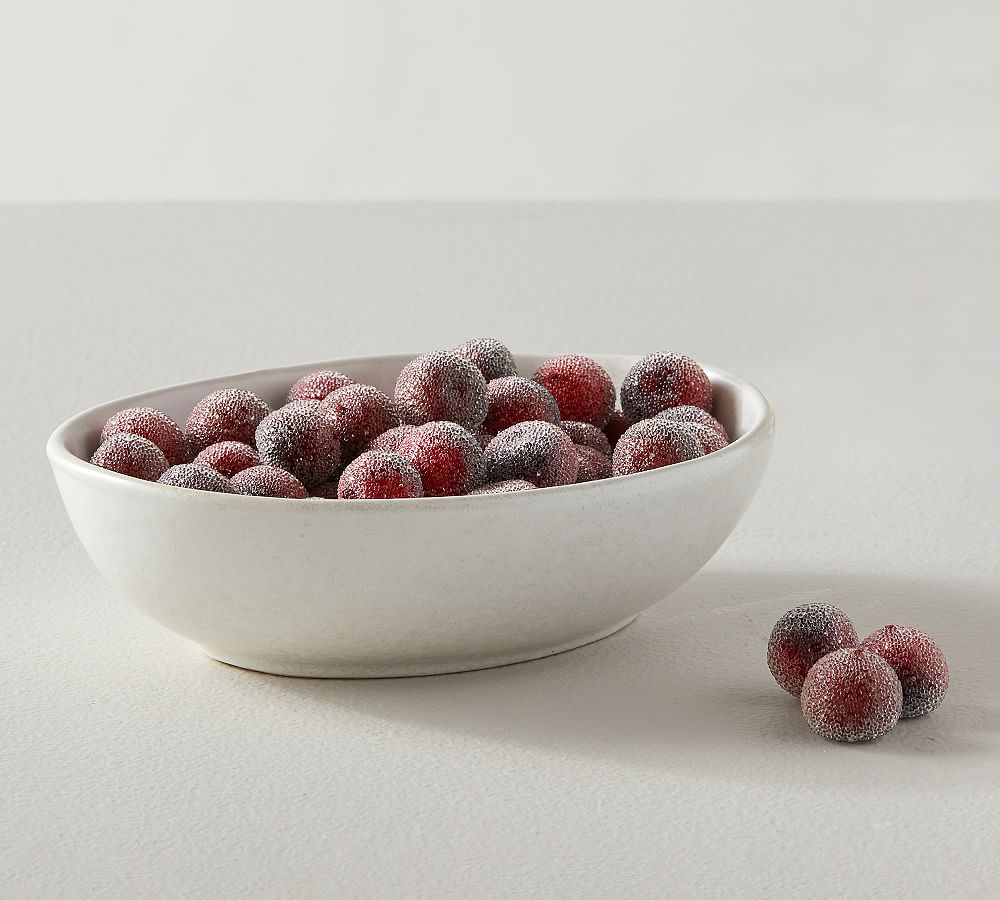 Faux Sugared Cranberry Vase Filler Pottery Barn