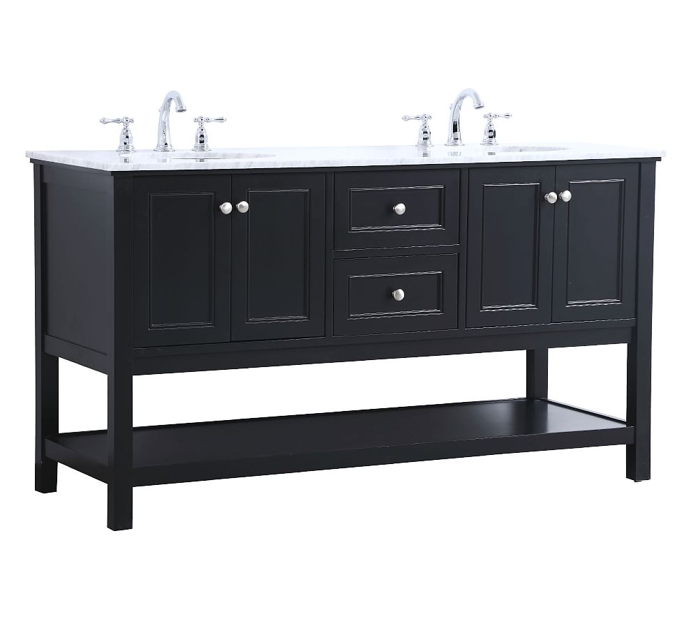 Taryn 60" Double Sink Vanity Pottery Barn