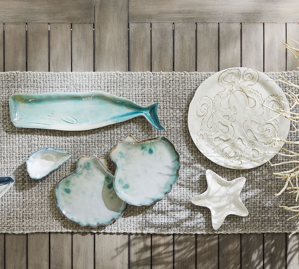 Octopus Melamine Platter Pottery Barn