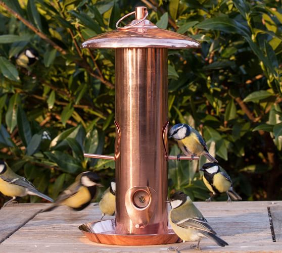 Copper Bird Feeder Pottery Barn