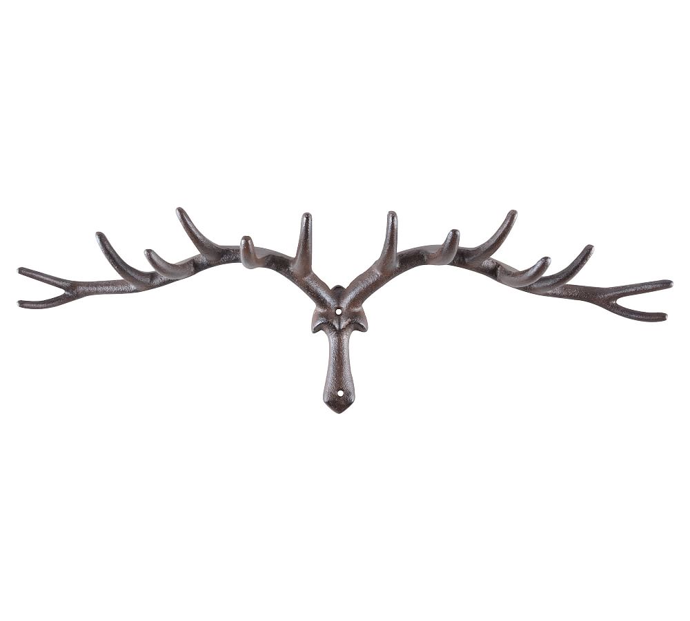 Iron Antler Hook Rack Pottery Barn