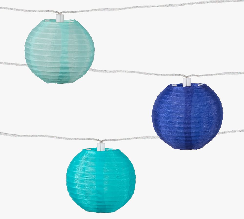 Glow Globe Solar Outdoor Lantern String Lights 35 ft. Pottery Barn