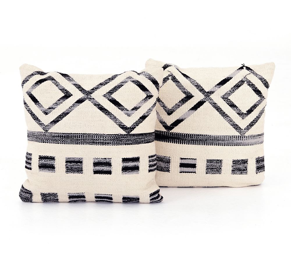 Ryn Textured Throw Pillow Set Of 2 Pottery Barn