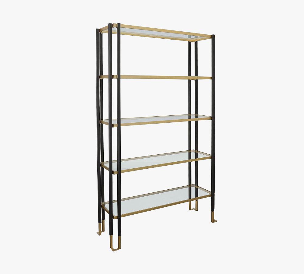 Keller Glass Etagere Bookcase Pottery Barn