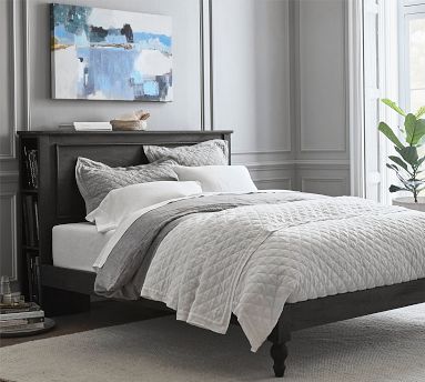 Astoria Storage Headboard & Platform Bed | Pottery Barn