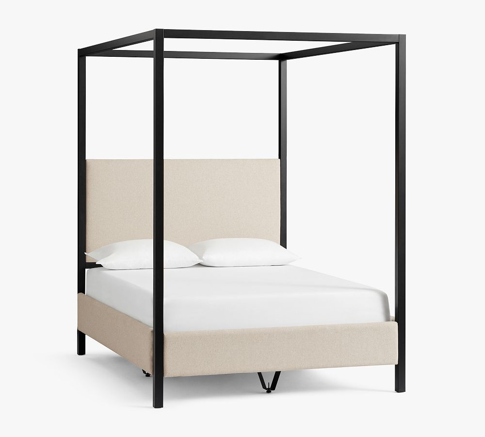 Atwell Metal Canopy Bed Pottery Barn