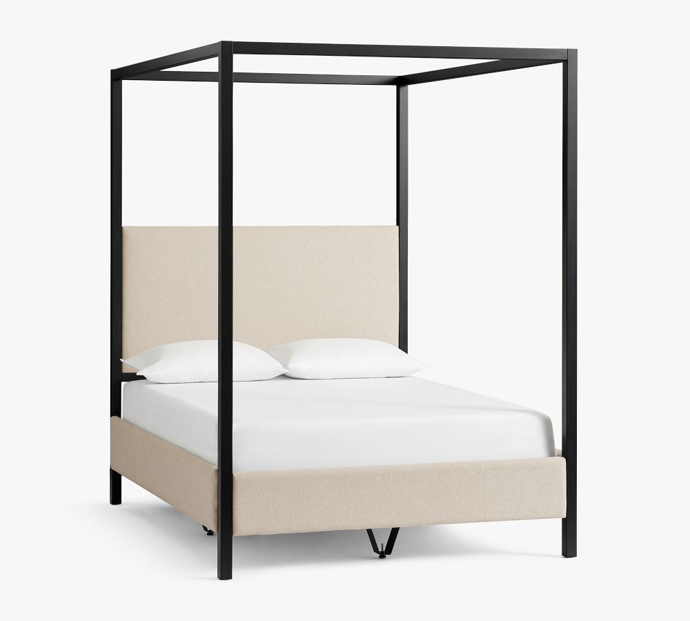 Atwell Metal Canopy Bed Pottery Barn