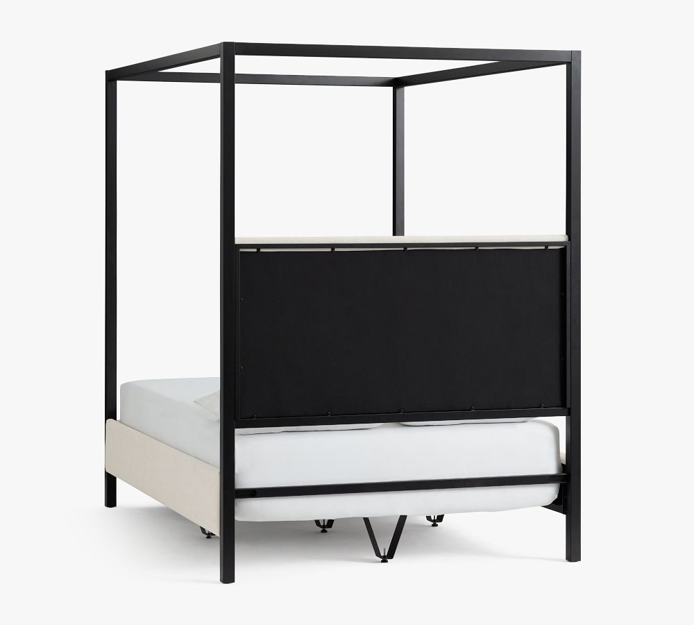 Atwell Metal Canopy Bed Pottery Barn