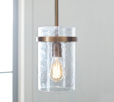 Laurel Glass Pendant | Pottery Barn