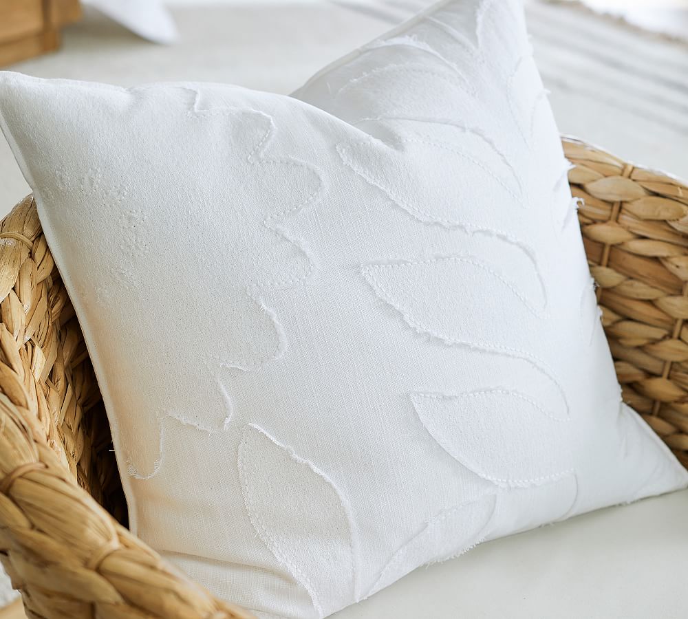 Lilo Embroidered Throw Pillow Cover Pottery Barn