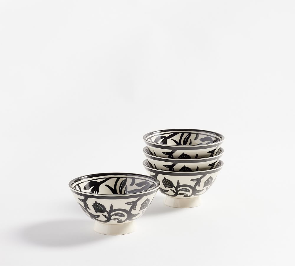 Marrakesh Melamine Ice Cream Bowls Set of 4 Pottery Barn