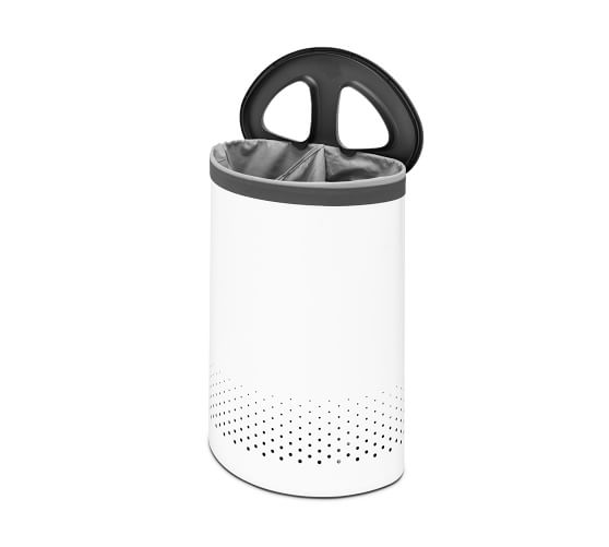 Brabantia 14.5 Gallon Dual Laundry Bin Pottery Barn