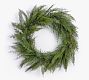 Faux Deluxe Cedar Wreath 22