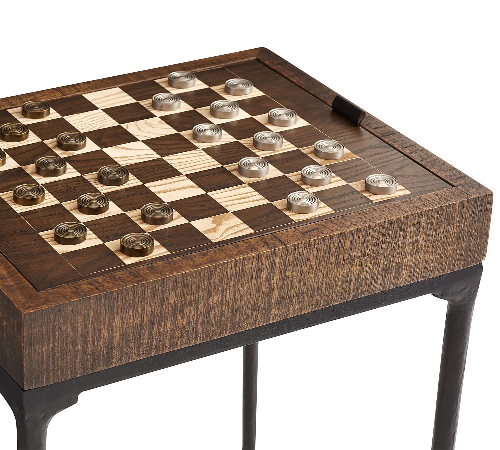 Checkers Game Table Pottery Barn