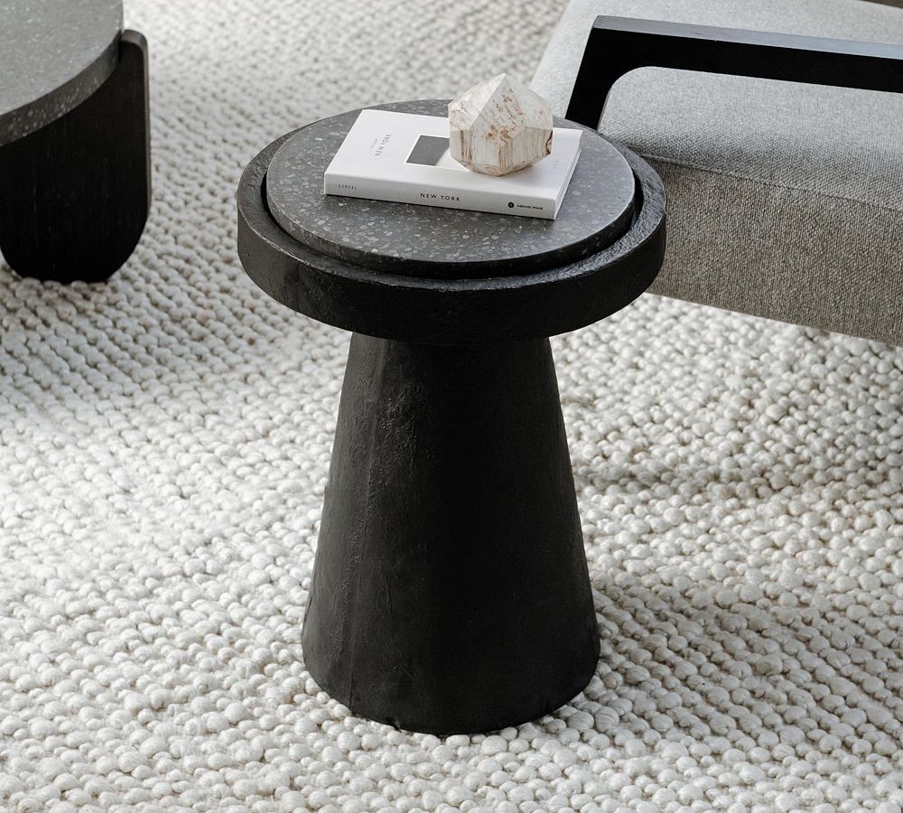 Willow Round Terrazzo Accent Table Pottery Barn