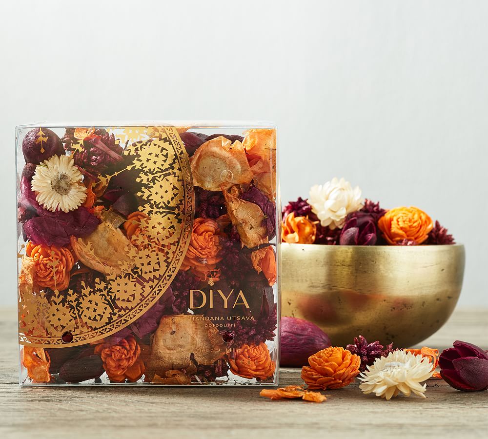 Diwali Potpourri Marigold & Rose Pottery Barn