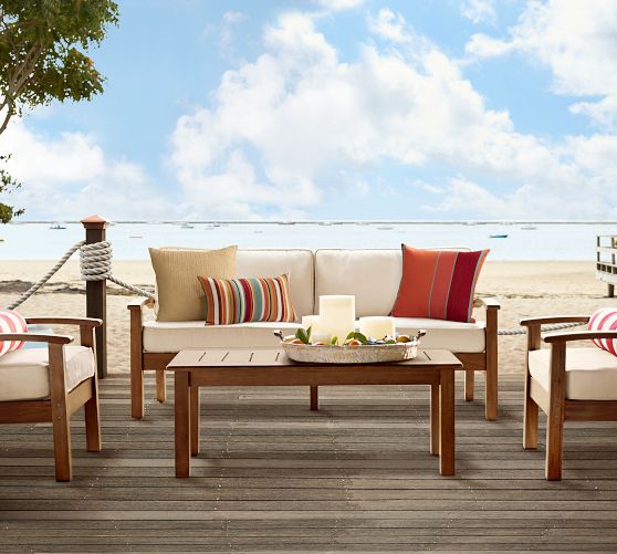 Chatham Outdoor Furniture Cushions Pottery Barn