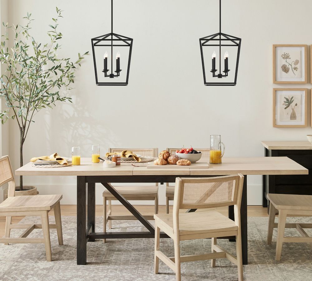 Remington Iron Lantern Pendant Pottery Barn