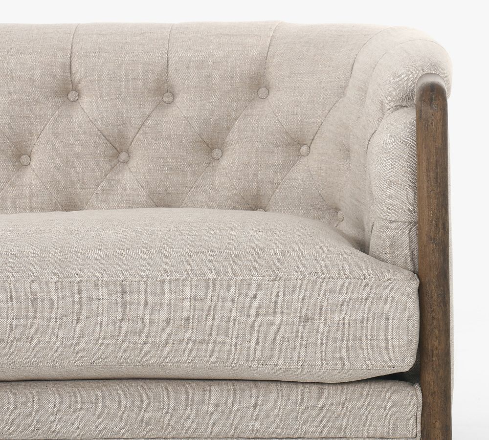 Knox Upholstered Sofa Pottery Barn