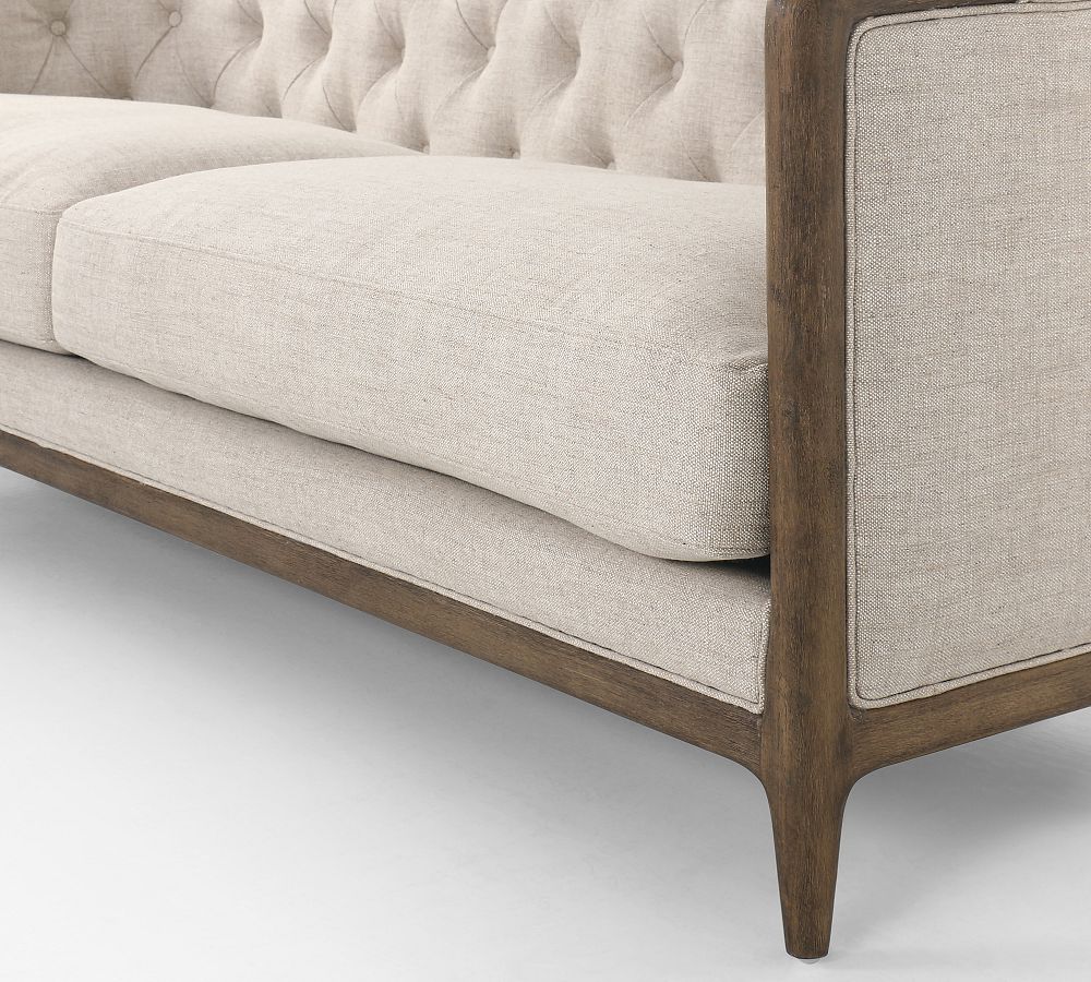 Knox Upholstered Sofa Pottery Barn