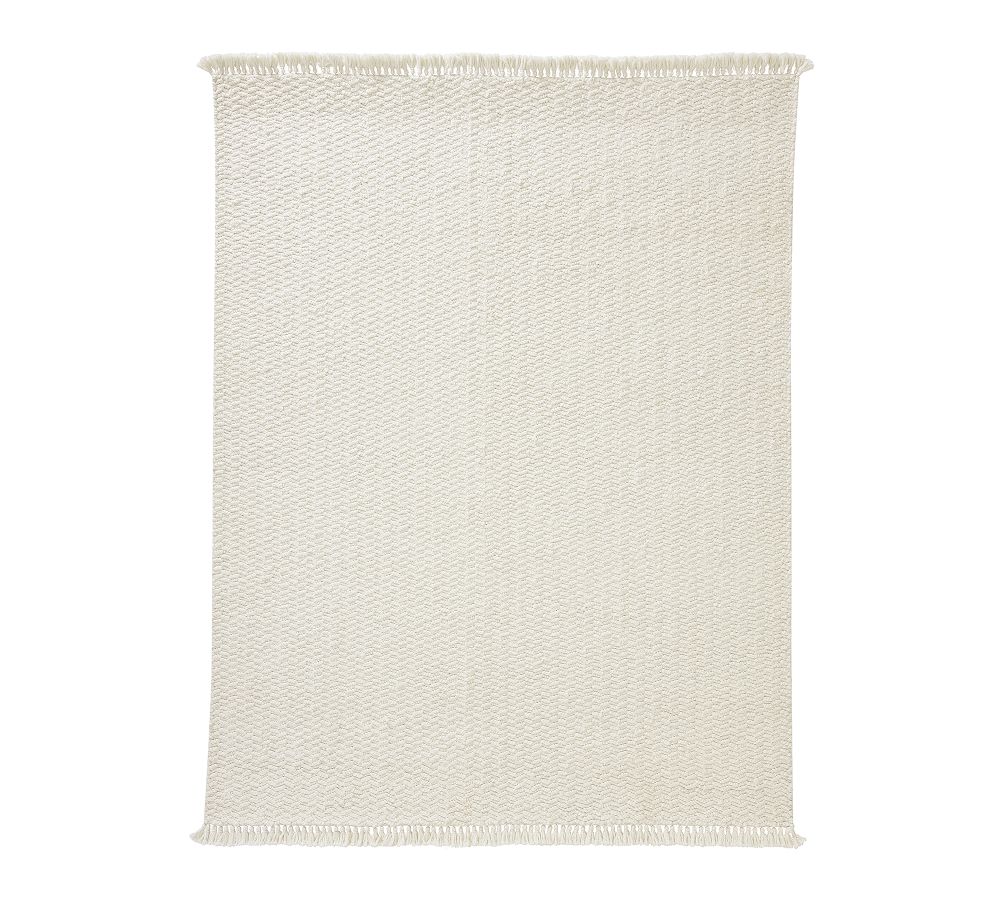Perry Textured Performance Rug | Pottery Barn