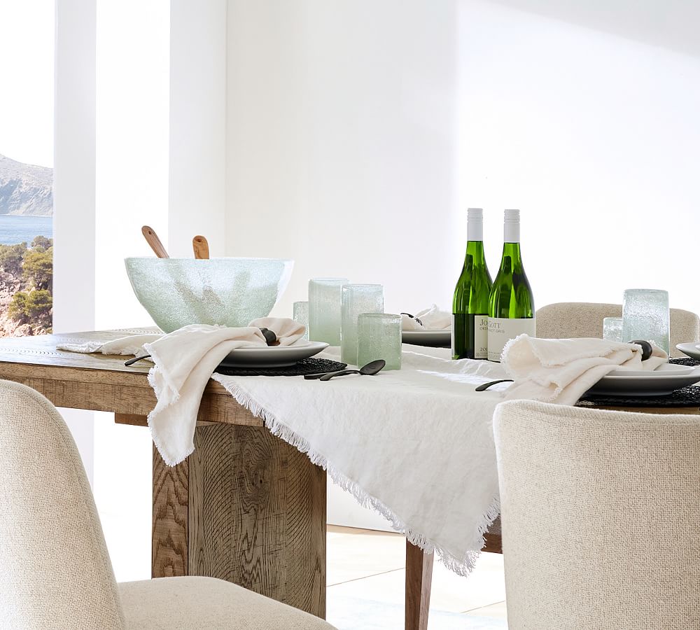 Handcrafted Recycled Sea Glass Serving Bowls Pottery Barn