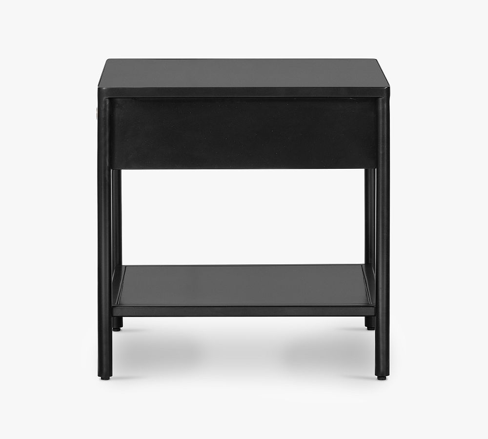 Harmon Rectangular Metal End Table Pottery Barn